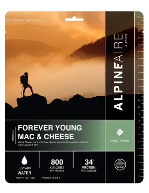 AlpineAire - Forever Young Mac and Cheese Pouch - 2 Servings