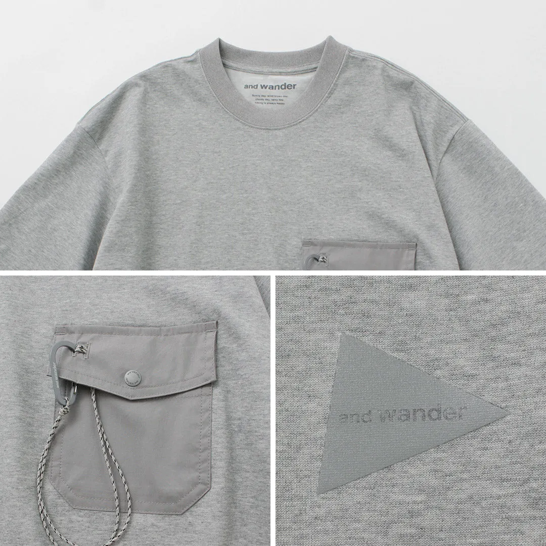 AND WANDER / Pocket T-Shirt