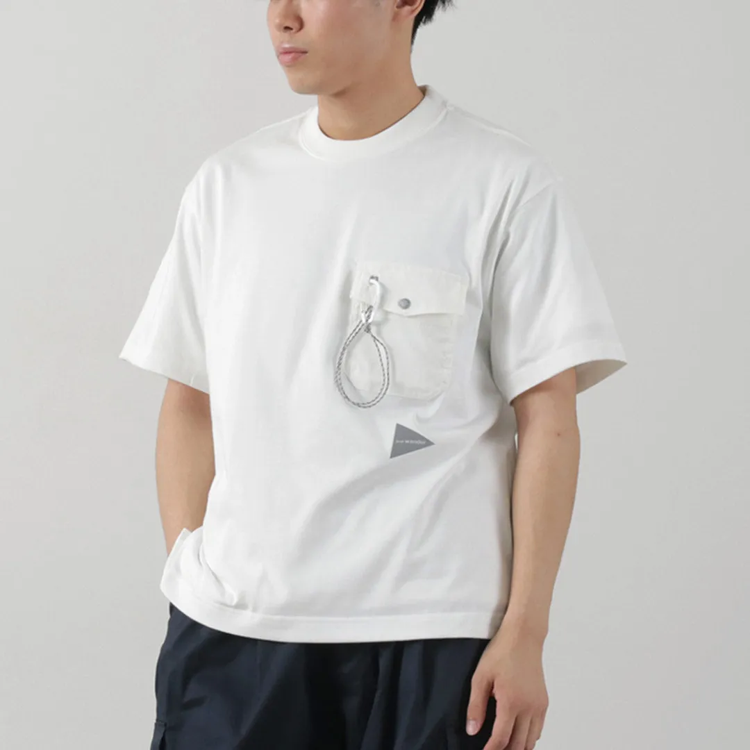 AND WANDER / Pocket T-Shirt