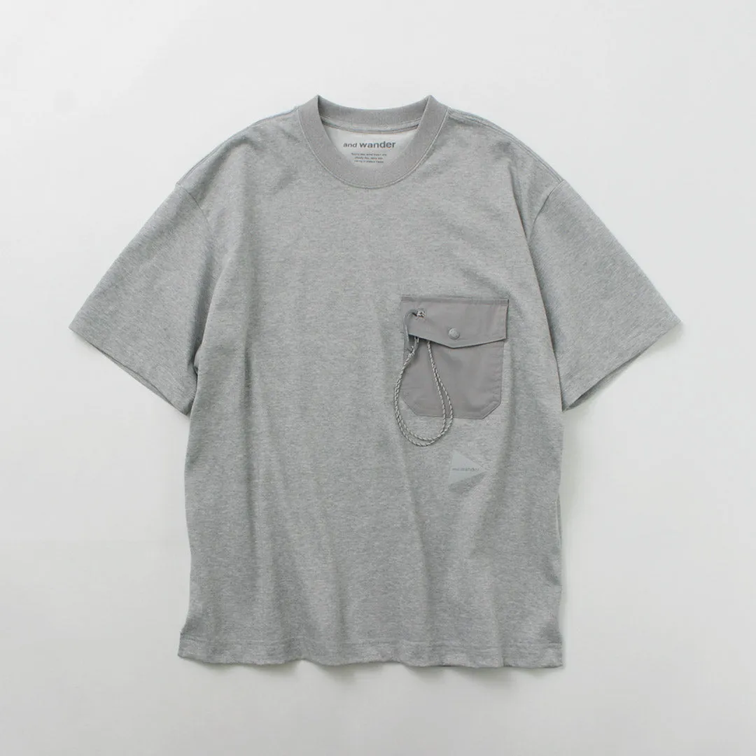 AND WANDER / Pocket T-Shirt