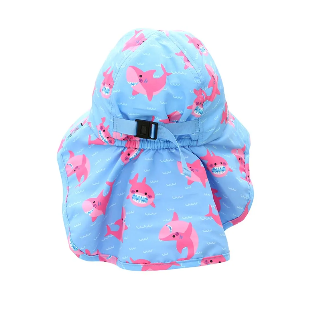 Baby/Toddler Cape Sunhat - Sophie the Shark