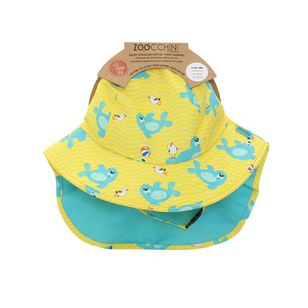 Baby/Toddler Cape Sunhat - Sydney the Seal