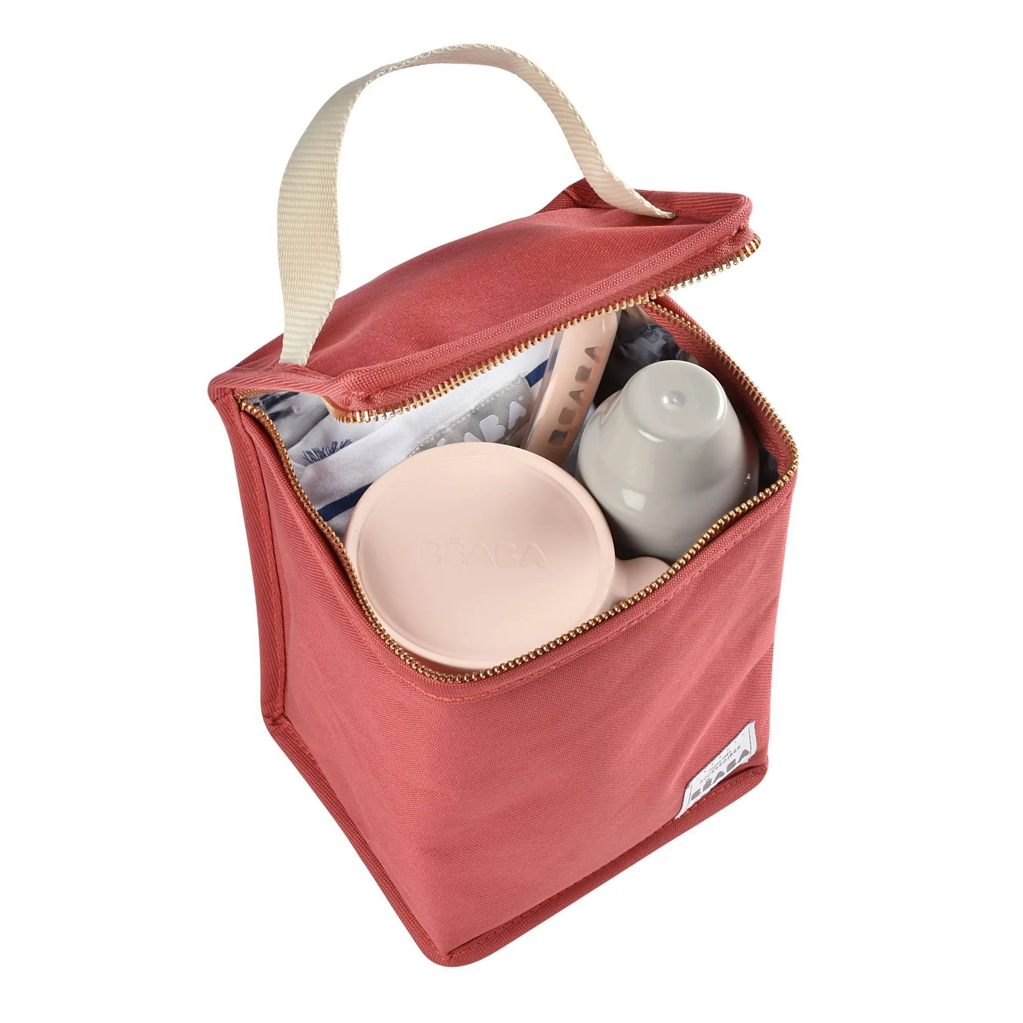 Beaba Isothermal Meal Pouch - Terracotta