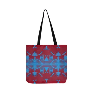 Between the Mountains Sierra Deep lake Reusable Shopping Bag (Two sides)