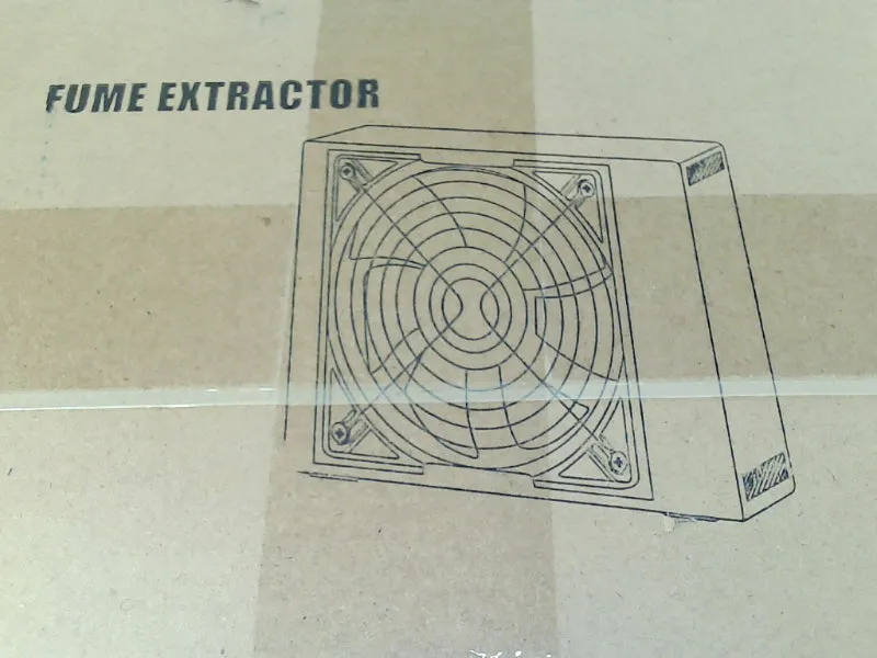 Black Fume Extractor for Soldering and Electronics Projects