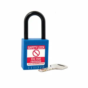 Blue REECE Non-Conductive Safety Padlock KTD