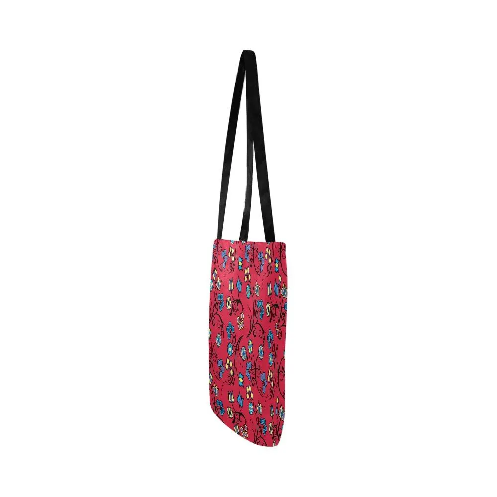 Blue Trio Cardinal Reusable Shopping Bag (Two sides)