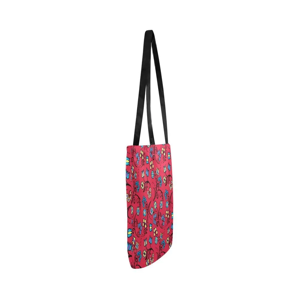 Blue Trio Cardinal Reusable Shopping Bag (Two sides)