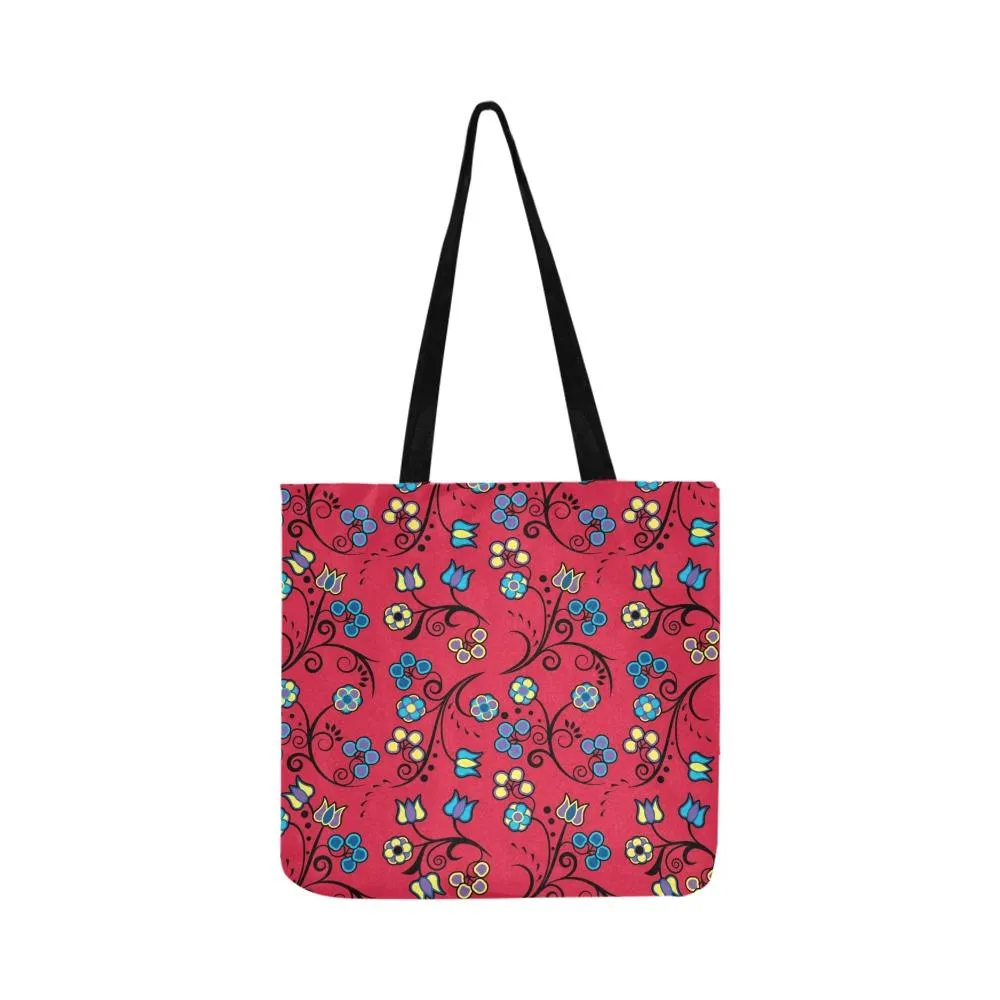 Blue Trio Cardinal Reusable Shopping Bag (Two sides)