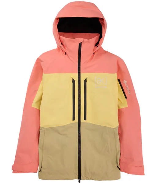 Burton Men's [ak] Swash Gore 2L Jkt Reef Pink/Bttrmlk/Mushroom 2024