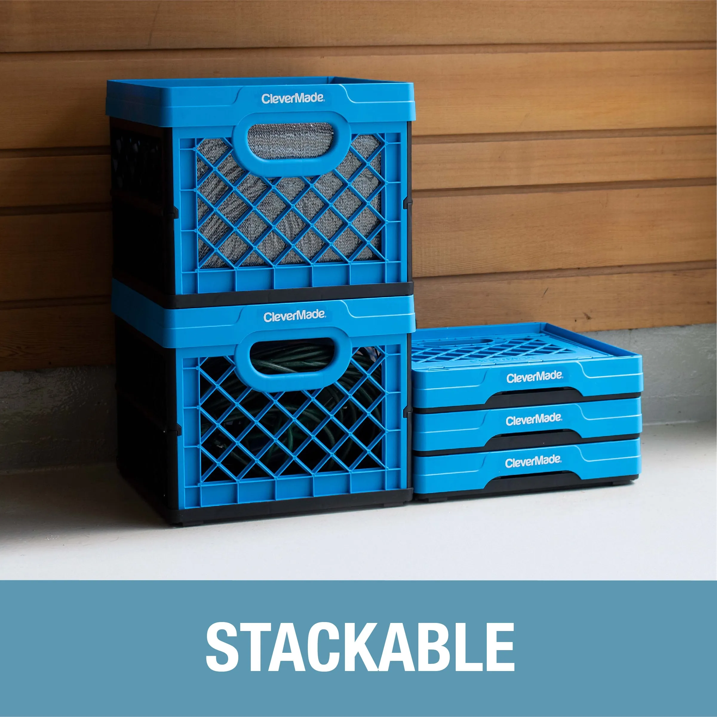 Collapsible Milk Crate