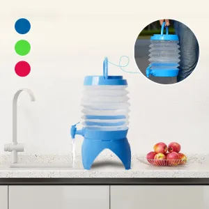 Collapsible Water Container with Spigot