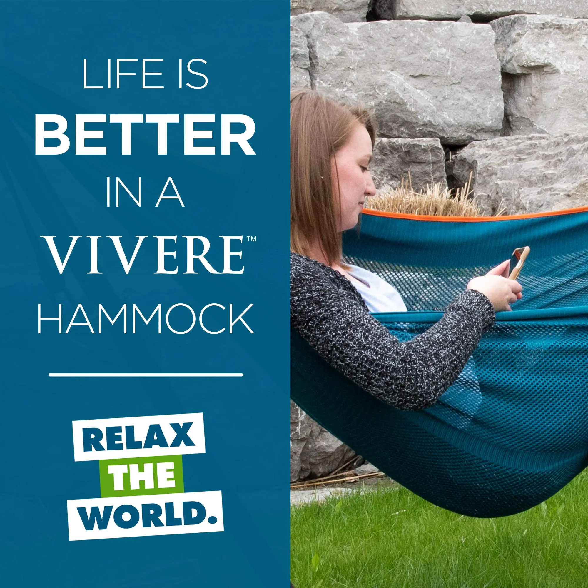 Double Mesh Hammock - Vivere