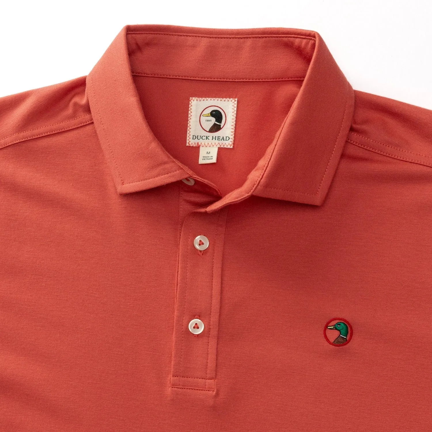 Duck Head Hayes Performance Logo Polo - Men's