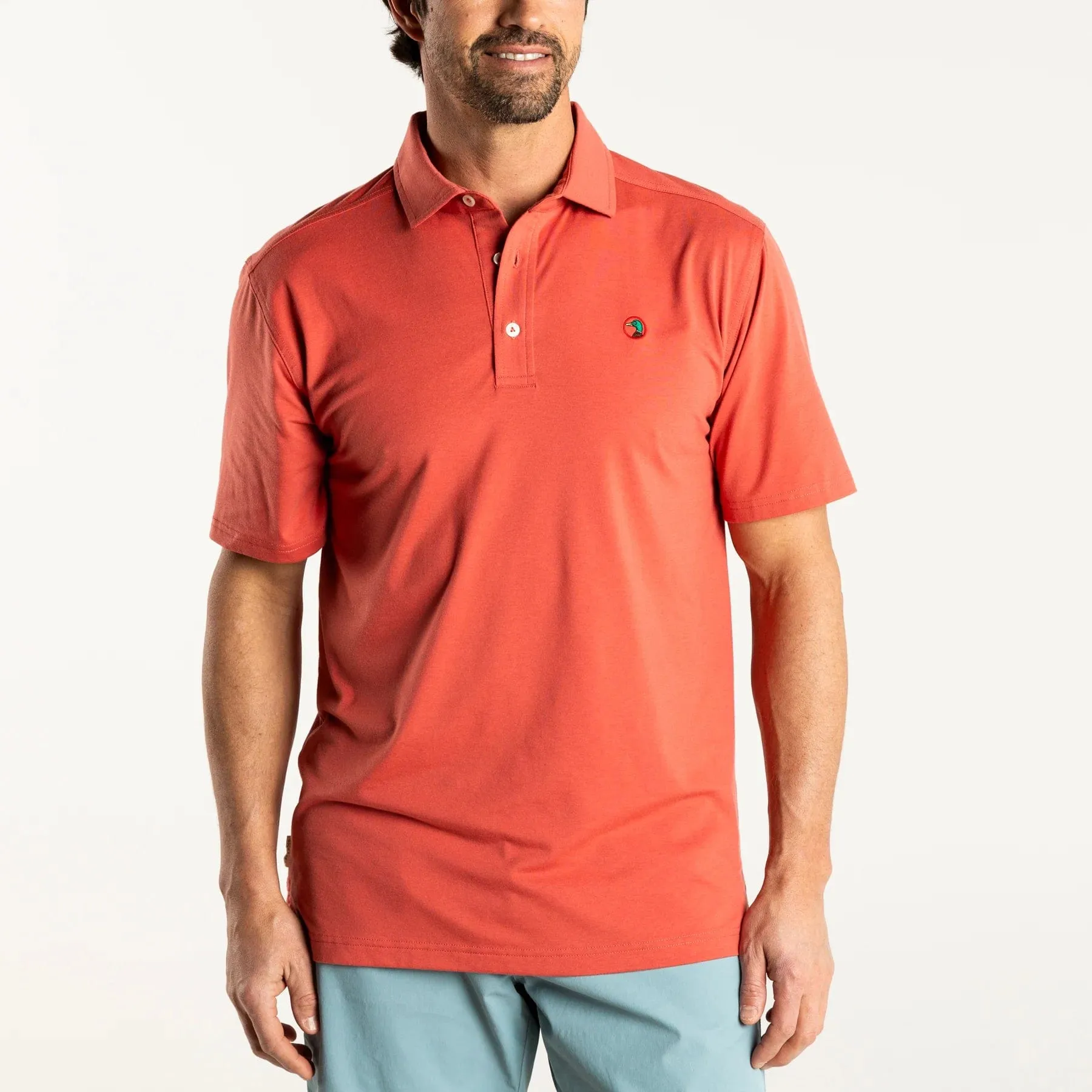 Duck Head Hayes Performance Logo Polo - Men's