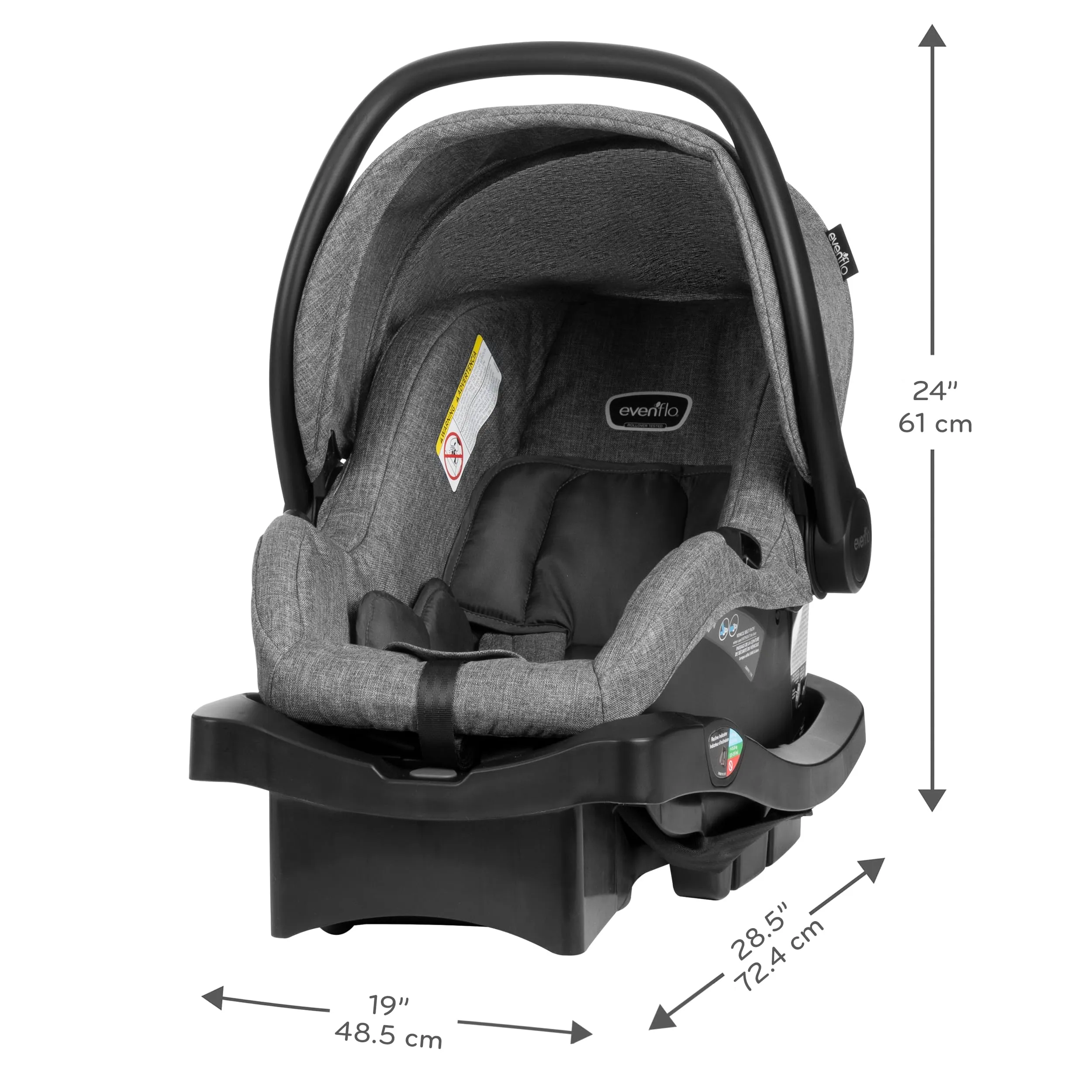 Evenflo Omni Plus Modular Travel Car Seat