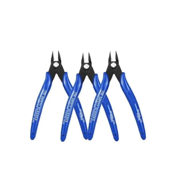 Flush Side Cutter Precision Shear Wire Snips Pliers Tool Diagonal Mini Cutters