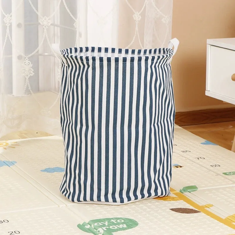 Home Fabric Folding Storage Dirty Laundry Basket