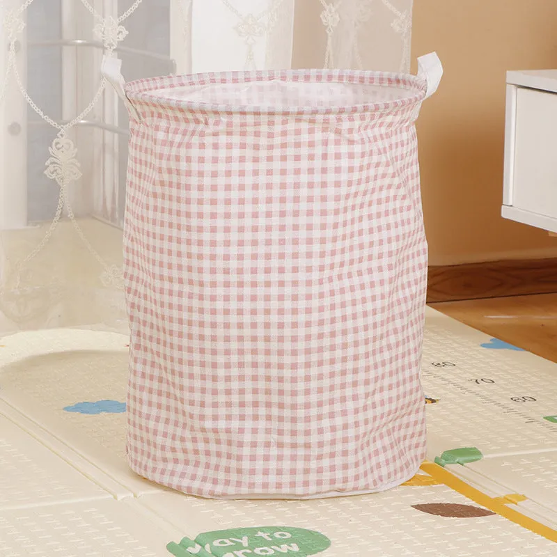 Home Fabric Folding Storage Dirty Laundry Basket