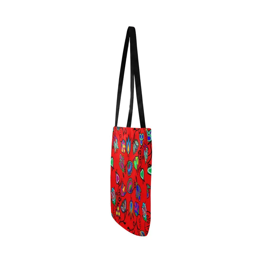 Indigenous Paisley - Dahlia Reusable Shopping Bag (Two sides)