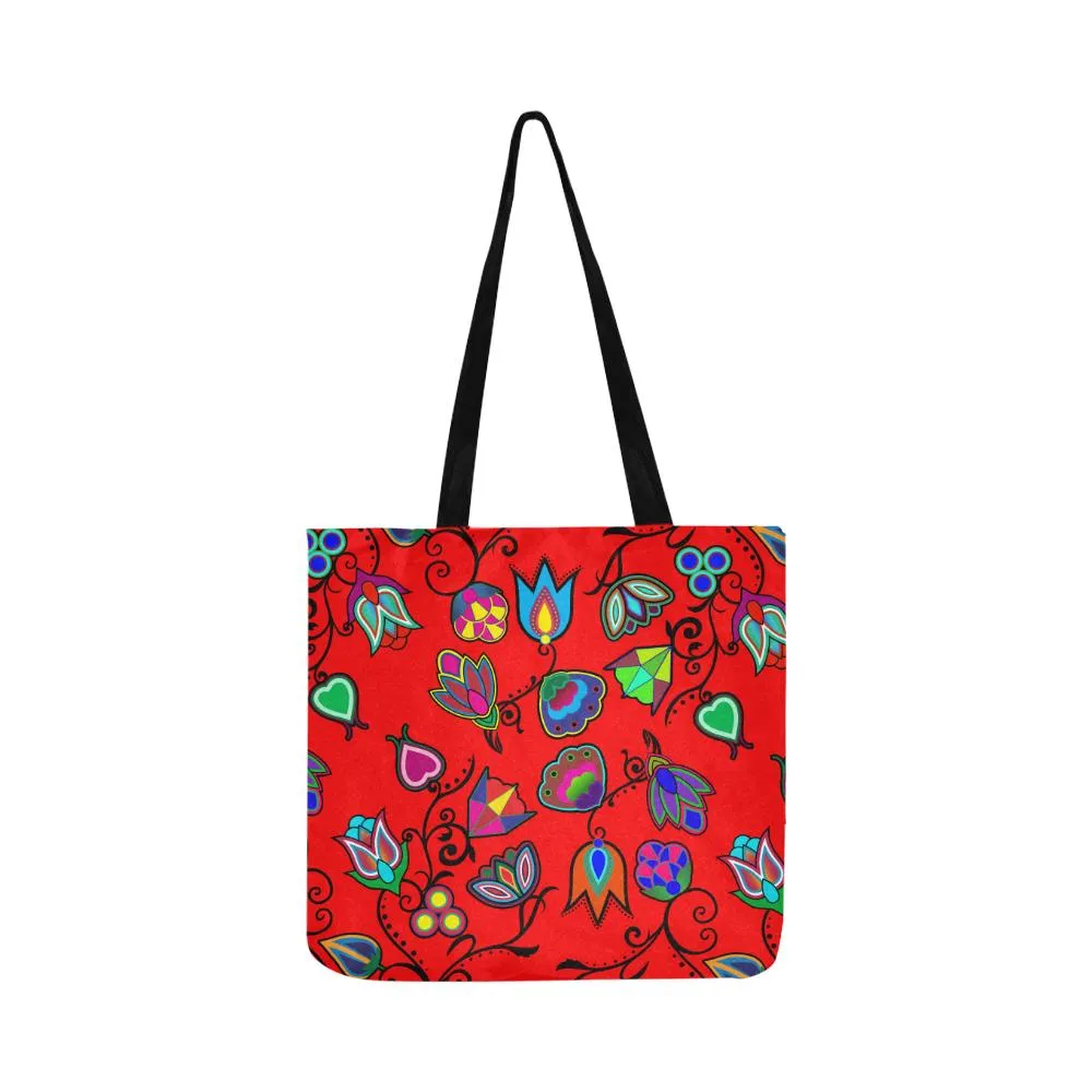 Indigenous Paisley - Dahlia Reusable Shopping Bag (Two sides)