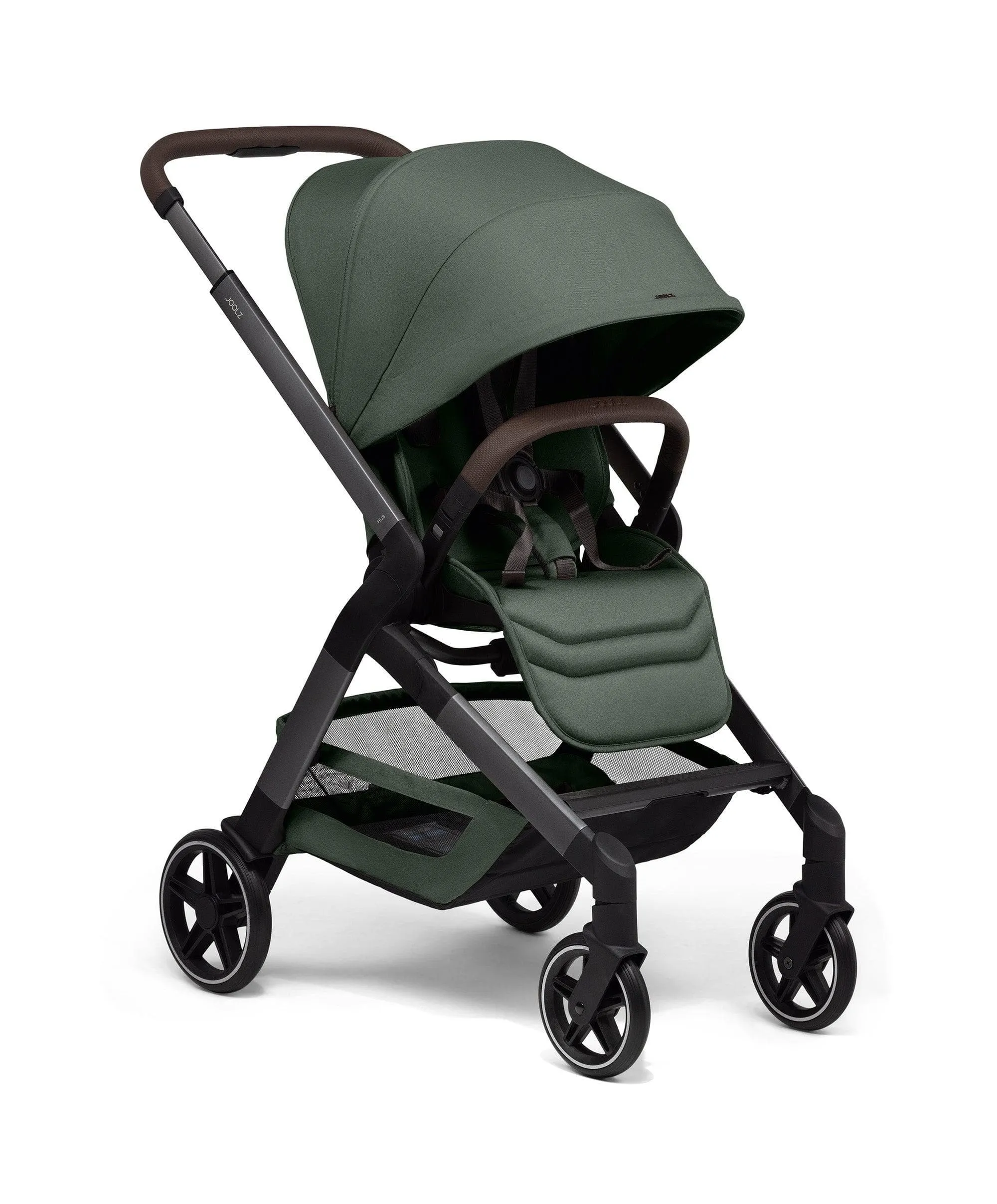 Joolz Hub² Pushchair Bundle with Carrycot (6 Piece) - Forest Green