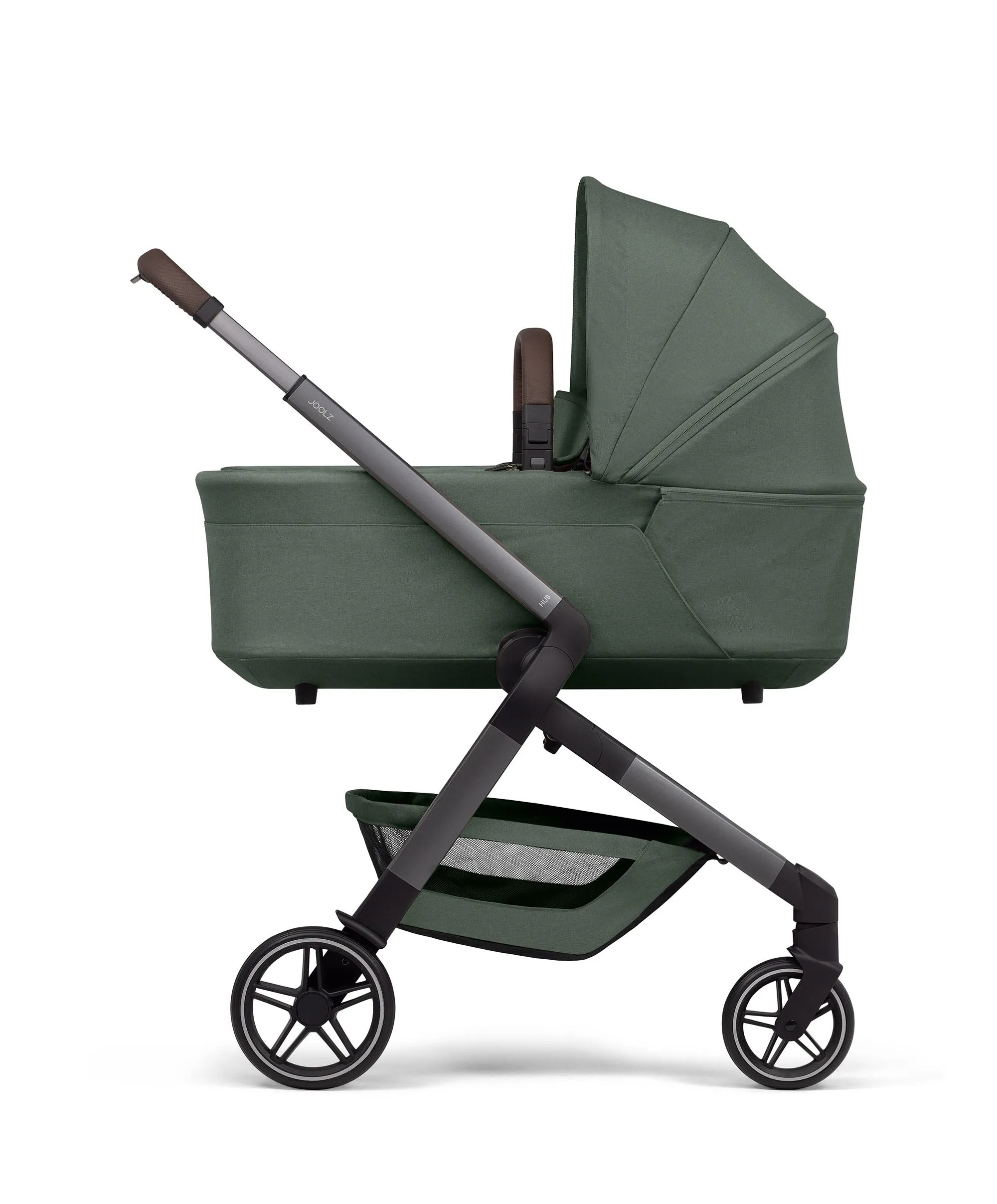 Joolz Hub² Pushchair Bundle with Carrycot (6 Piece) - Forest Green