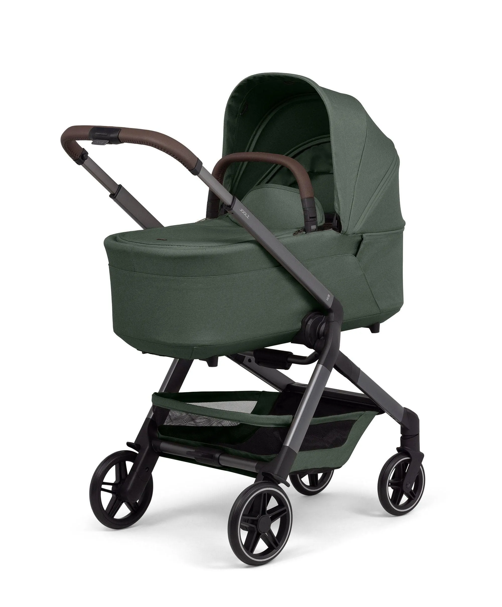 Joolz Hub² Pushchair Bundle with Carrycot (6 Piece) - Forest Green