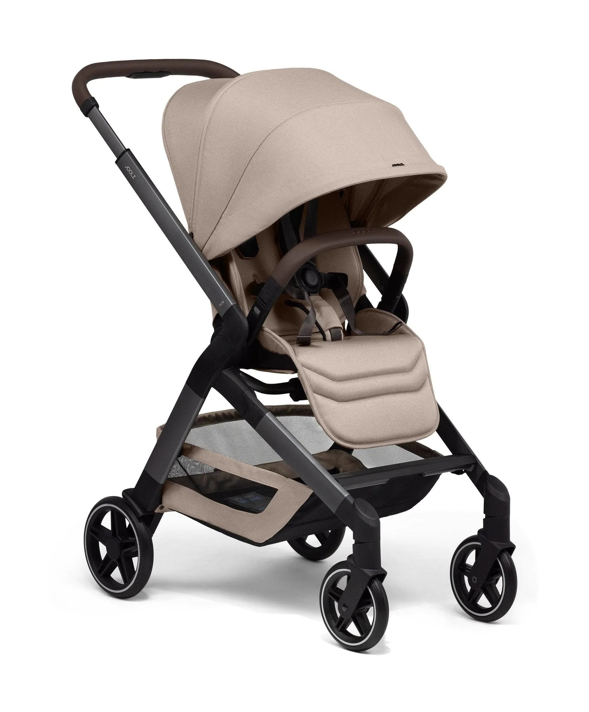 Joolz Hub² Pushchair Bundle with Carrycot (6 Piece) - Sandy Taupe