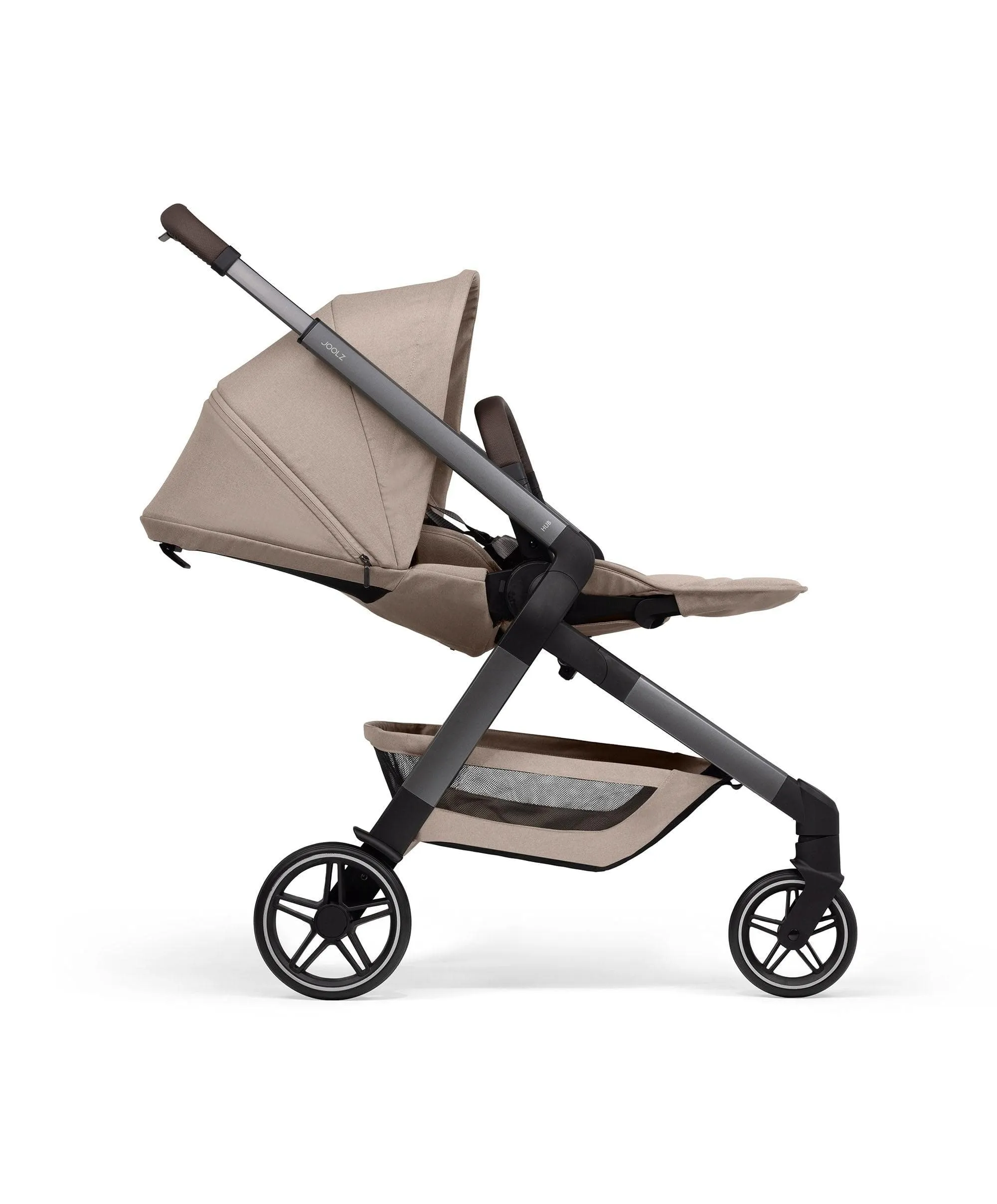 Joolz Hub² Pushchair Bundle with Carrycot (6 Piece) - Sandy Taupe