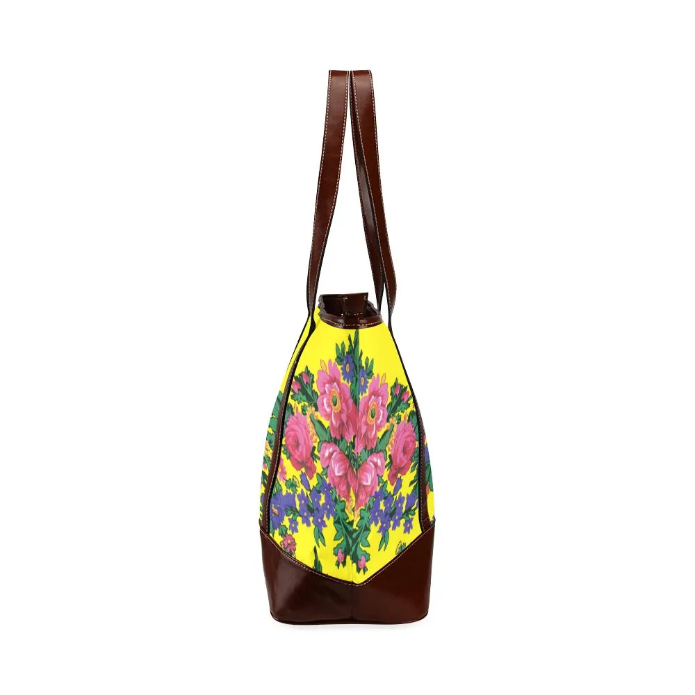 Kokum's Revenge-Yellow Tote Handbag