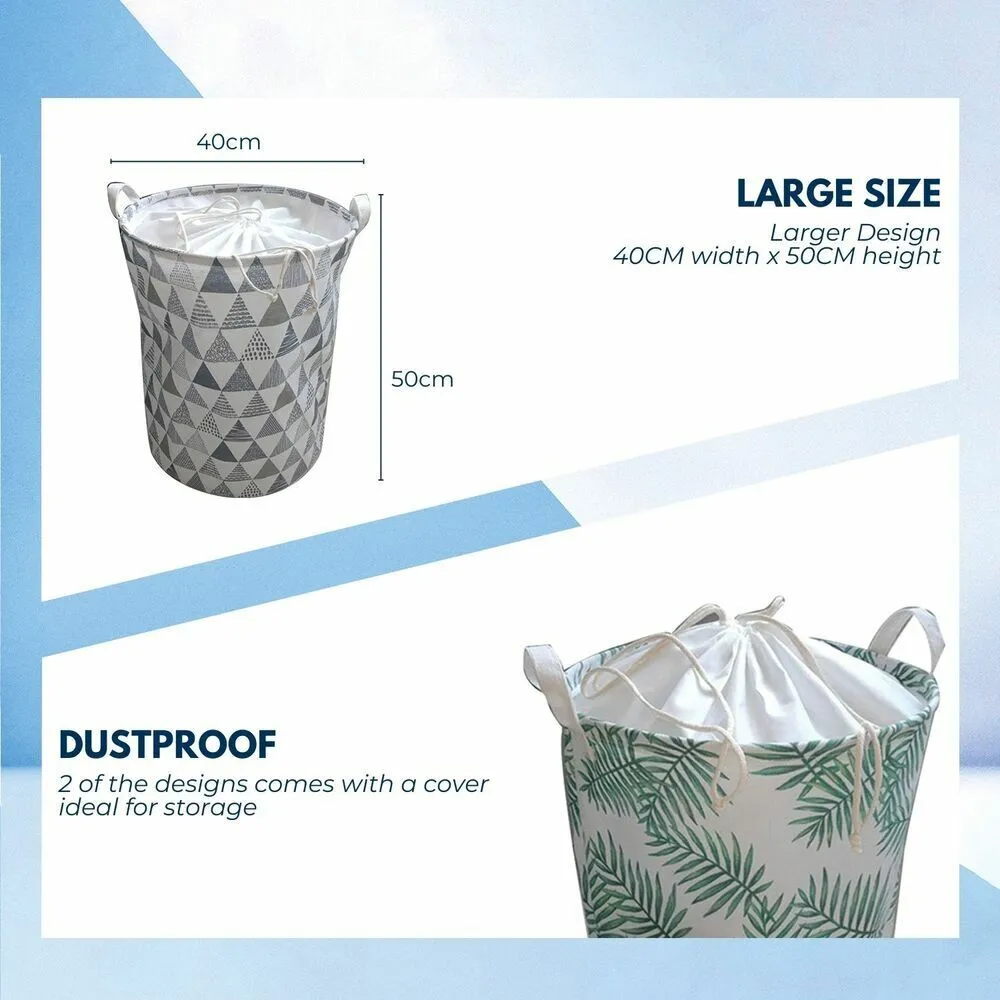 Large Collapsible Laundry Basket, Dustproof, Multipurpose - GOMINIMO