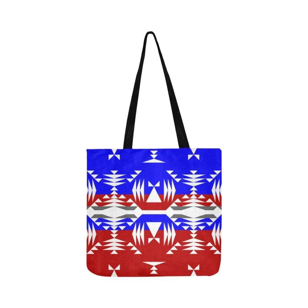 Limited Edition Veteran's Between the Mountai Reusable Shopping Bag (Two sides)