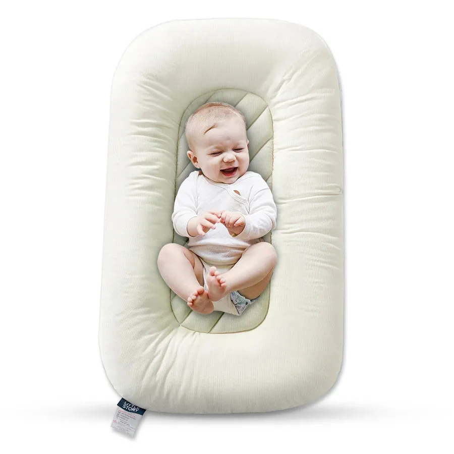 Little Story Portable Lounger Sleeping Pod (White)