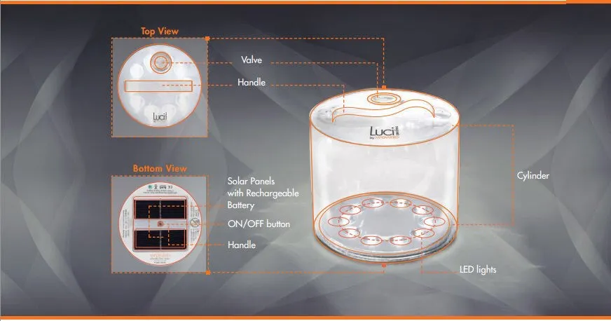 Luci Outdoor 2.0 Inflatable Solar Light