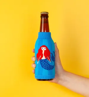 Mermaid FREAKER | knit Beverage Koozie