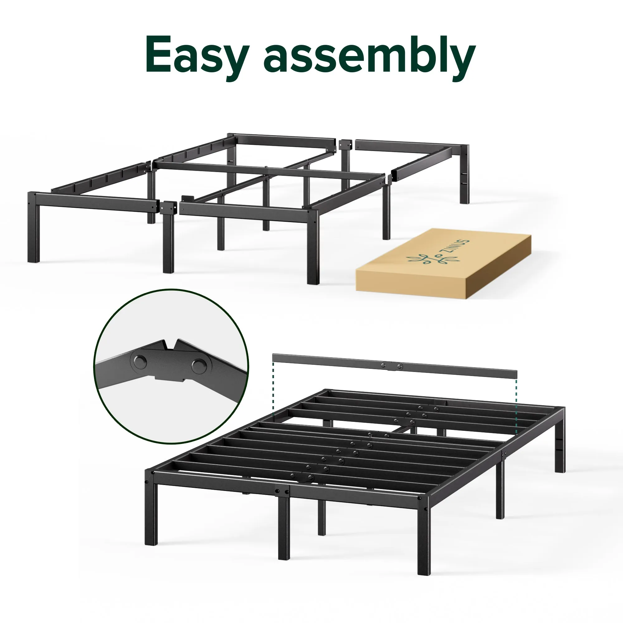 Metro Metal Bed Frame