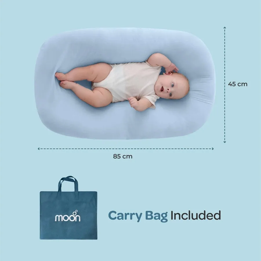 Moon Baby Lounger - 0-3m (Blue)