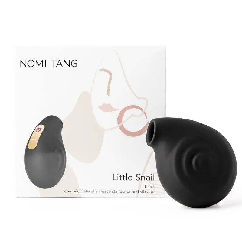 Nomi Tang - Little Snail Clitoral Air Stimulator Vibrator (Black)