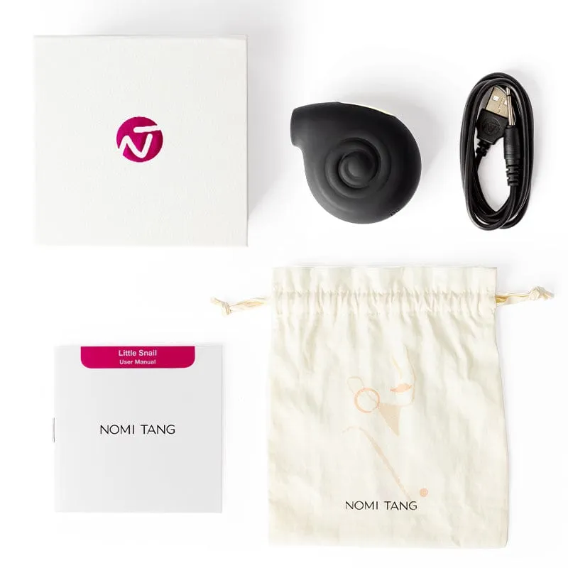 Nomi Tang - Little Snail Clitoral Air Stimulator Vibrator (Black)