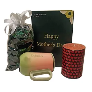 Northland Gift Combo for Mother Mom - Potpourri, Coffee Mug (220 ml), Scented Candle and Mother's Day Greeting Card - Best Gifts for Mother's Day for Mom