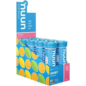 Nuun Sport Hydration Tablets: Citrus Fruit, Box of 8 Tubes