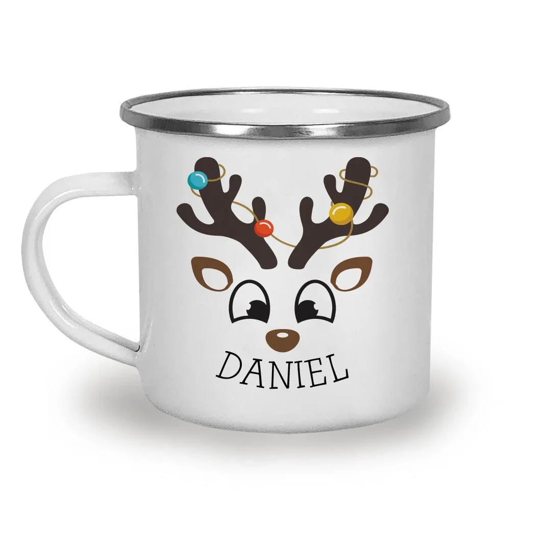 Personalized Reindeer Camp Mug