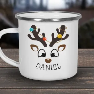 Personalized Reindeer Camp Mug