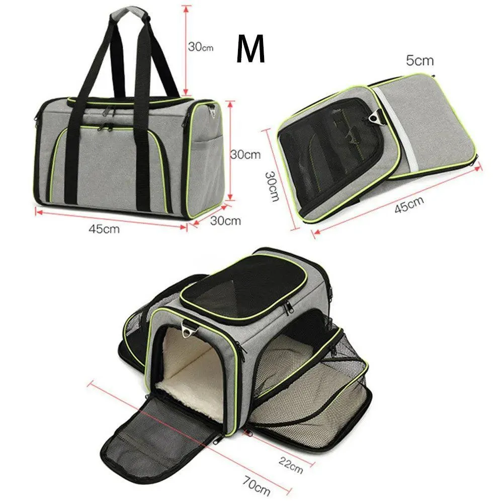 Pet Travel Carrier Bag: Safe & Stylish On-the-go Solution