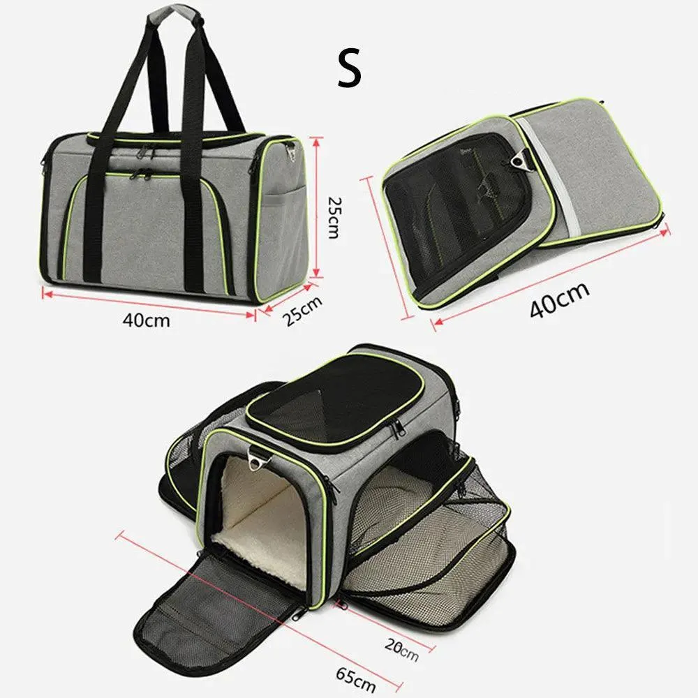 Pet Travel Carrier Bag: Safe & Stylish On-the-go Solution