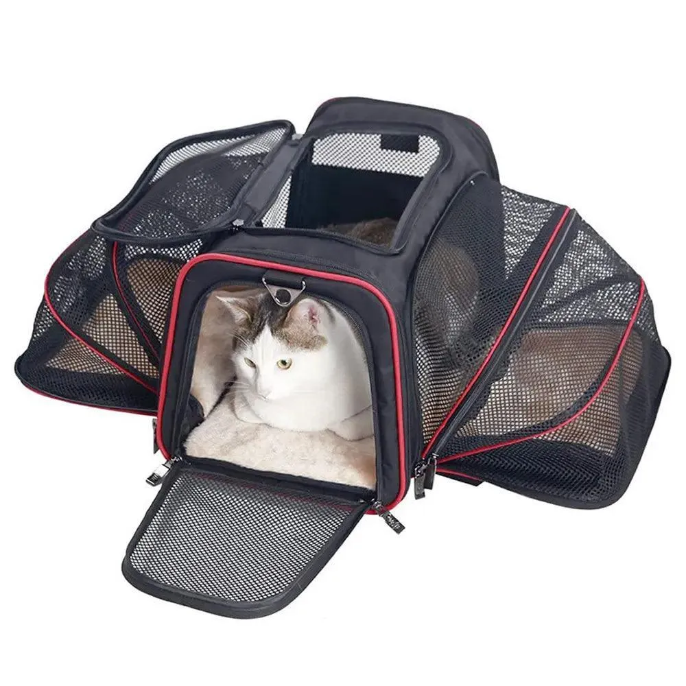 Pet Travel Carrier Bag: Safe & Stylish On-the-go Solution