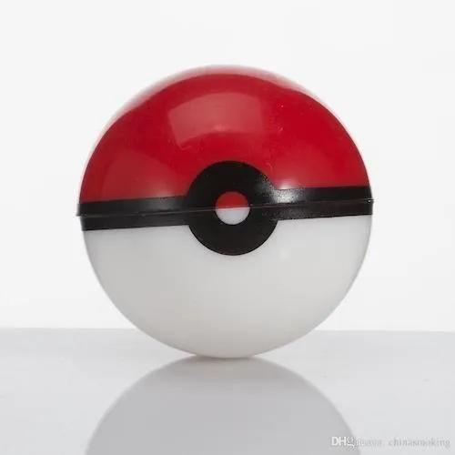 Pokemon Poke ball Silicone Dab Containers