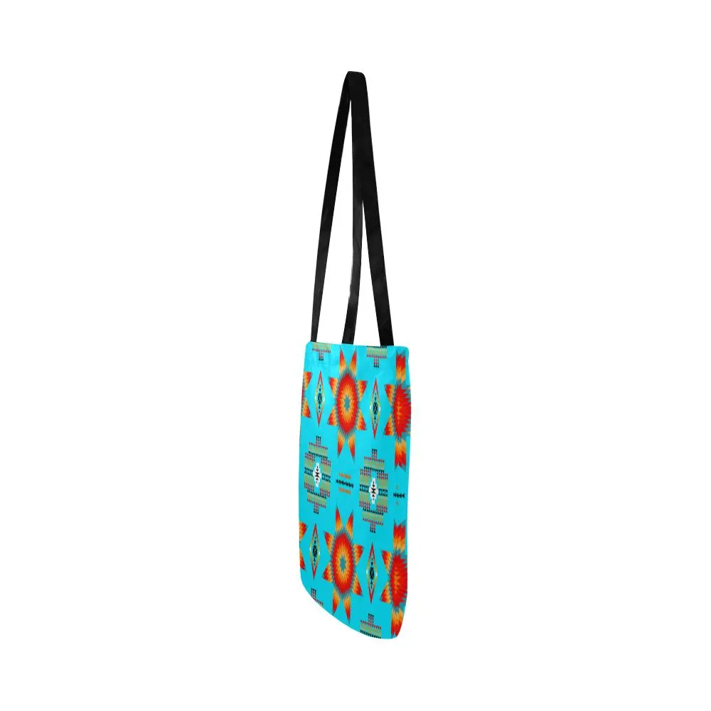 Rising Star Harvest Moon Reusable Shopping Bag (Two sides)