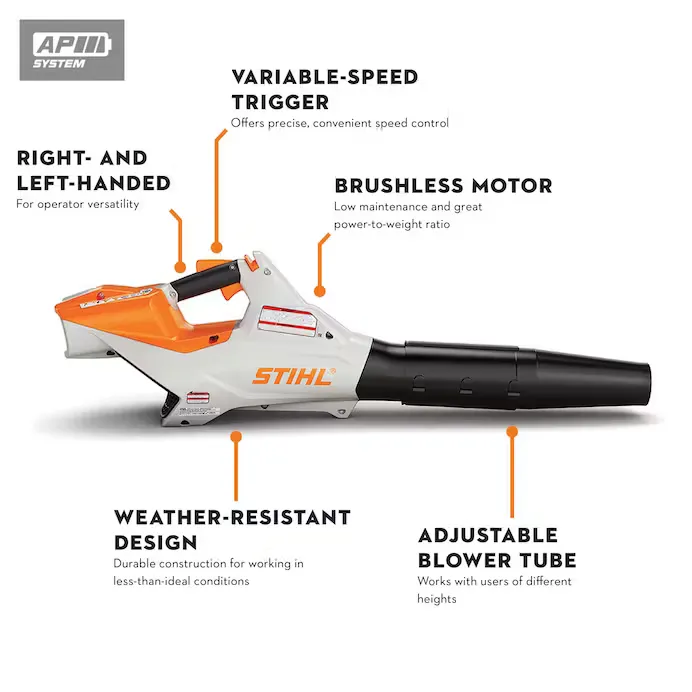 Stihl | BGA 86 Battery-Powered Blower | w/ AP 500 S battery & AL 300 charger (BGA86-AP500S-AL301-COMBO)